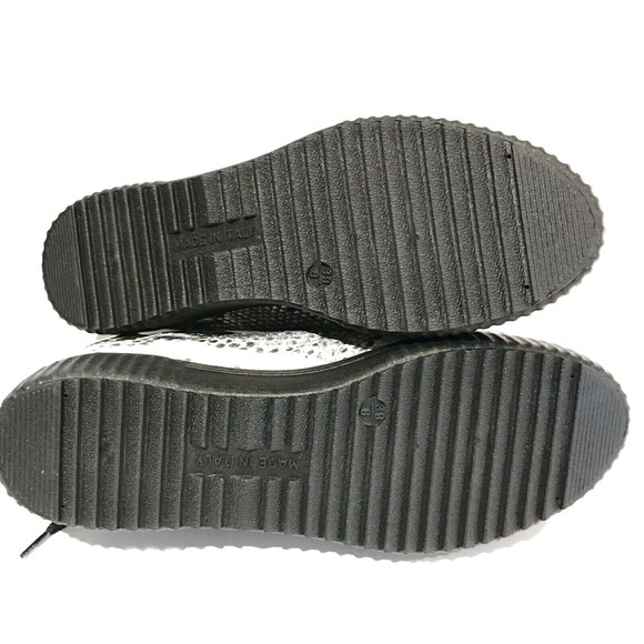 J By Janiko Sneakers Flatform 39 US 9 Womens Snakeskin Python Leather New - Picture 9 of 12